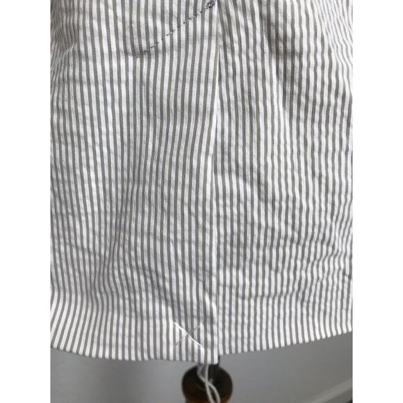 Joie Double Breast Blazer Striped Seersucker Stretch - Picture 8 of 10